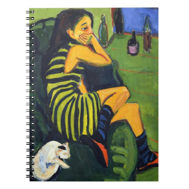 Cuaderno Ernst Ludwig Kirchner Artiste Marcella (Frente)