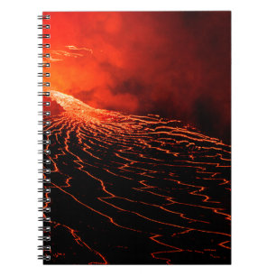 Cuaderno erupción volcánica