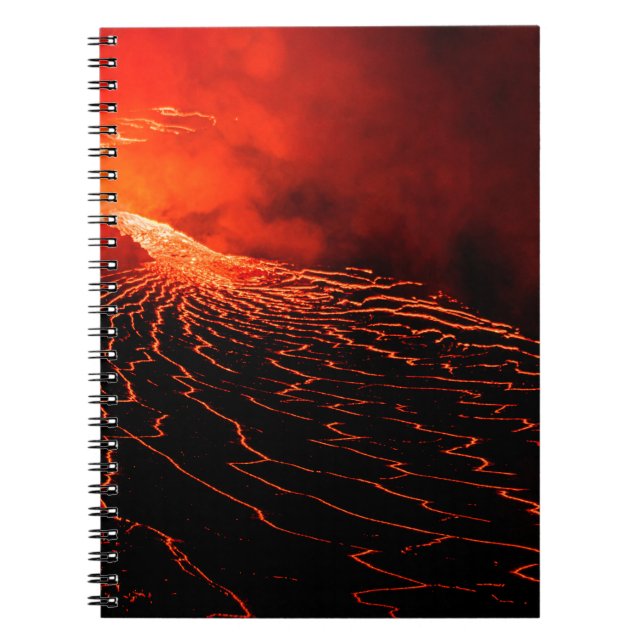 Cuaderno erupción volcánica (Frente)