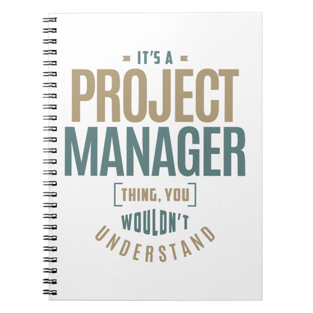 Cuaderno Es algo de Project Manager (Frente)