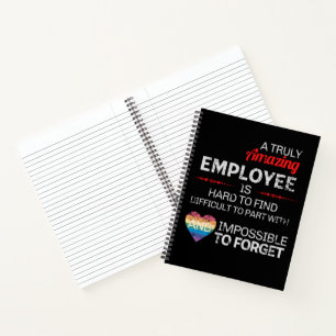 Cuaderno Es difícil encontrar un empleado verdaderamente as