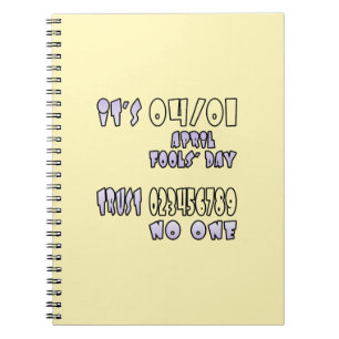Cuaderno Es el Día de los Inocentes de abril