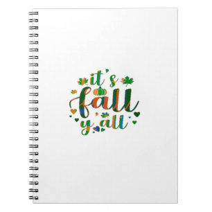 Cuaderno Es el estilo gráfico del otoño