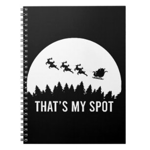 Cuaderno Es gracioso que sea mi sesión de Navidad en Sleigh