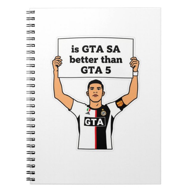 Cuaderno ¿Es GTA SA mejor que la declaración de GTA V? (Frente)