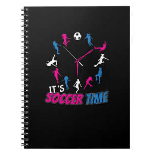 Cuaderno Es hora de fútbol citas de fútbol para niñas