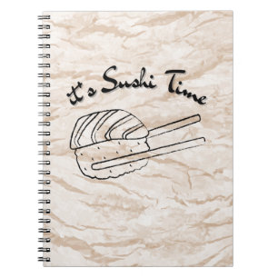 Cuaderno Es hora de sushi, sushi