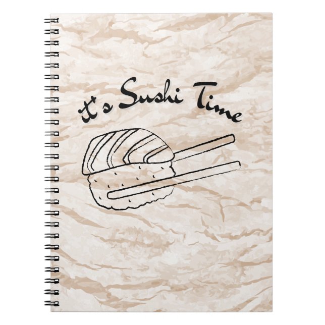 Cuaderno Es hora de sushi, sushi (Frente)