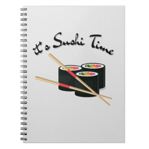 Cuaderno Es hora de sushi, sushi