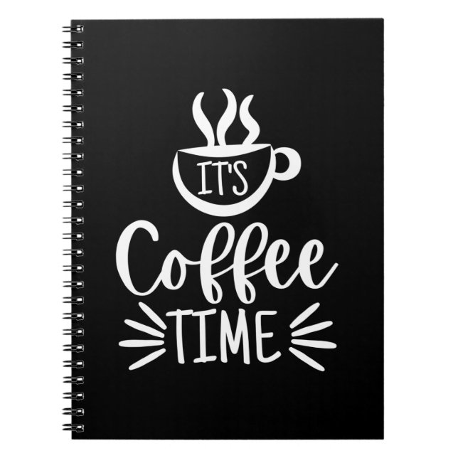 Cuaderno Es hora del café (Frente)