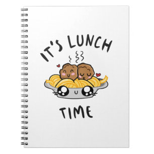 Cuaderno Es la hora del almuerzo