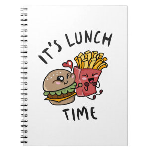 Cuaderno Es la hora del almuerzo