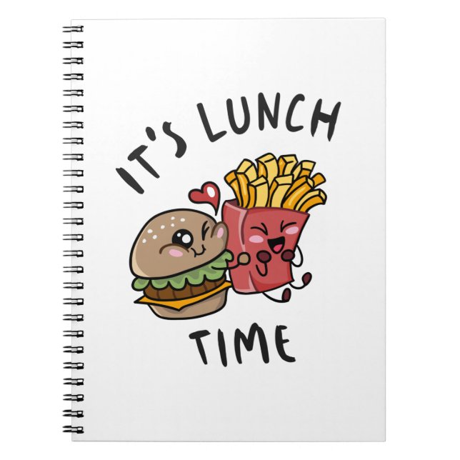 Cuaderno Es la hora del almuerzo (Frente)