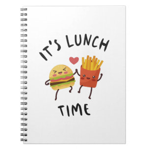 Cuaderno Es la hora del almuerzo