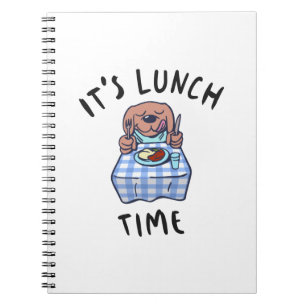 Cuaderno Es la hora del almuerzo