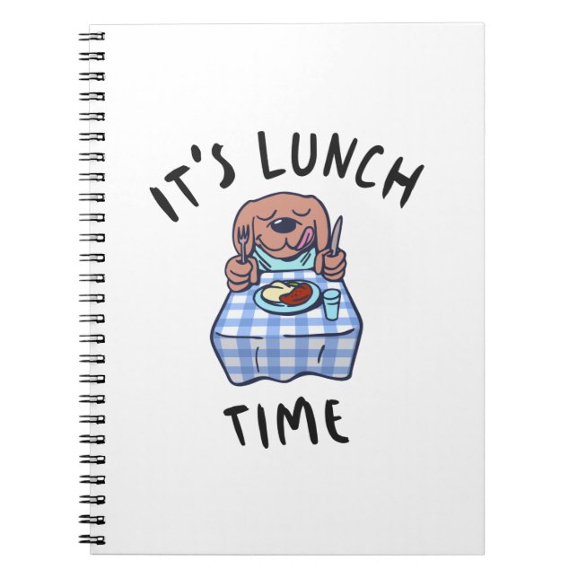 Cuaderno Es la hora del almuerzo (Frente)