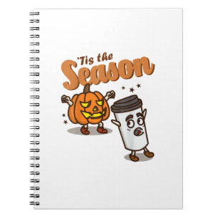 Cuaderno Es La Temporada Odio Pumpkin Spice Latte Halloween