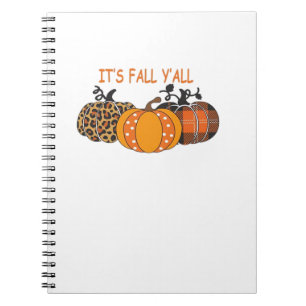 Cuaderno Es Otoño Todos Calabaza Día de Acción de Gracias