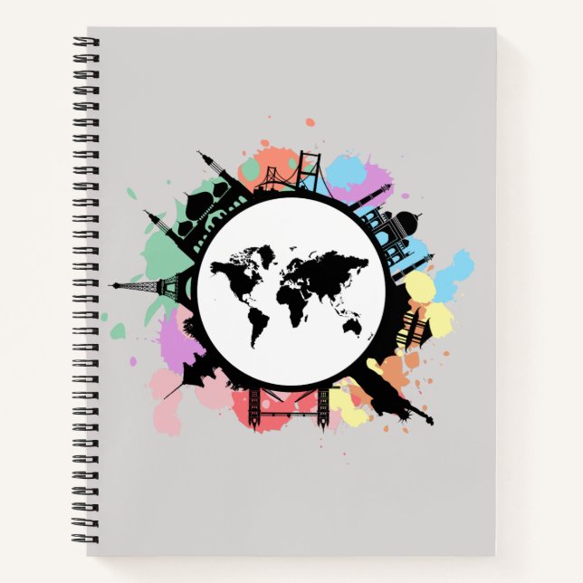 Cuaderno Es tiempo de viaje (Anverso)