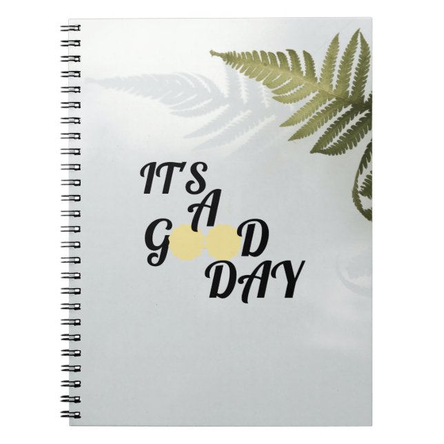 Cuaderno Es un buen día (Frente)