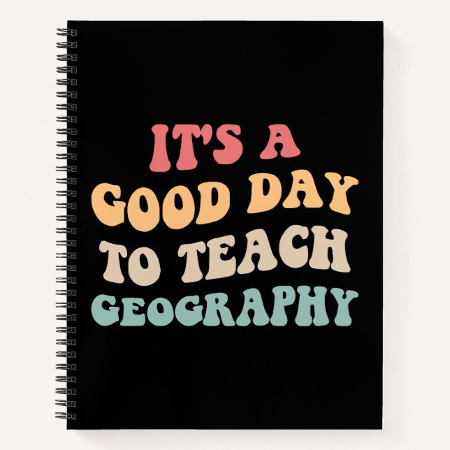 Cuaderno Es Un Buen Día Para Enseñar Geografía II (Anverso)