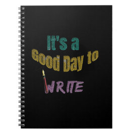 Cuaderno Es un buen día para escribir