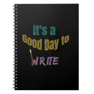 Cuaderno Es un buen día para escribir