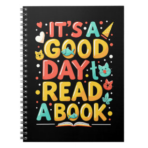 Cuaderno Es un buen día para leer un bloc de notas