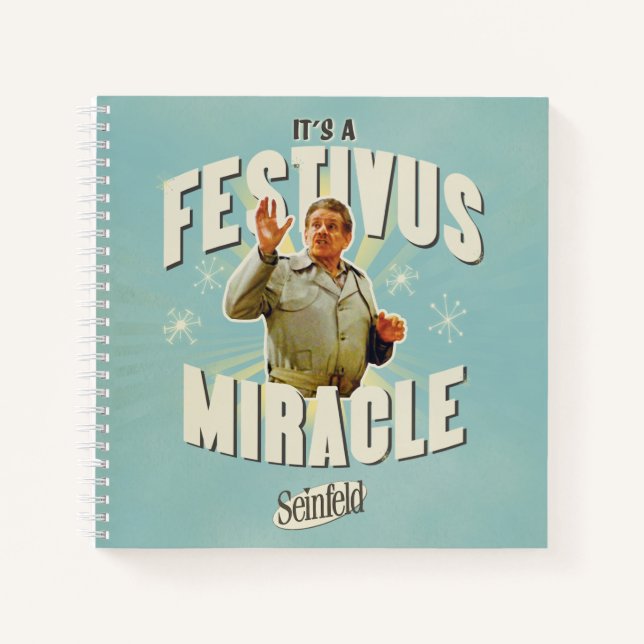 Cuaderno Es un Milagro de Festivus (Anverso)