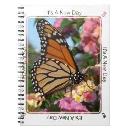 Cuaderno Es un nuevo día (mariposa monarca)