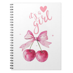 Cuaderno Es una cereza de niña