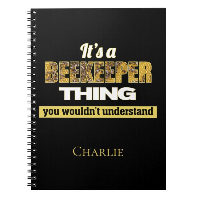 Cuaderno Es una cosa de Beekeeper que no entenderías (Frente)