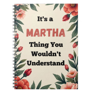 Cuaderno Es una Cosa de Martha que No Entenderías