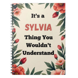 Cuaderno Es una Cosa de Sylvia que No Entenderías