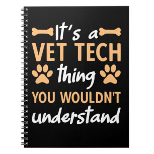 Cuaderno Es una cosa de Vet Tech