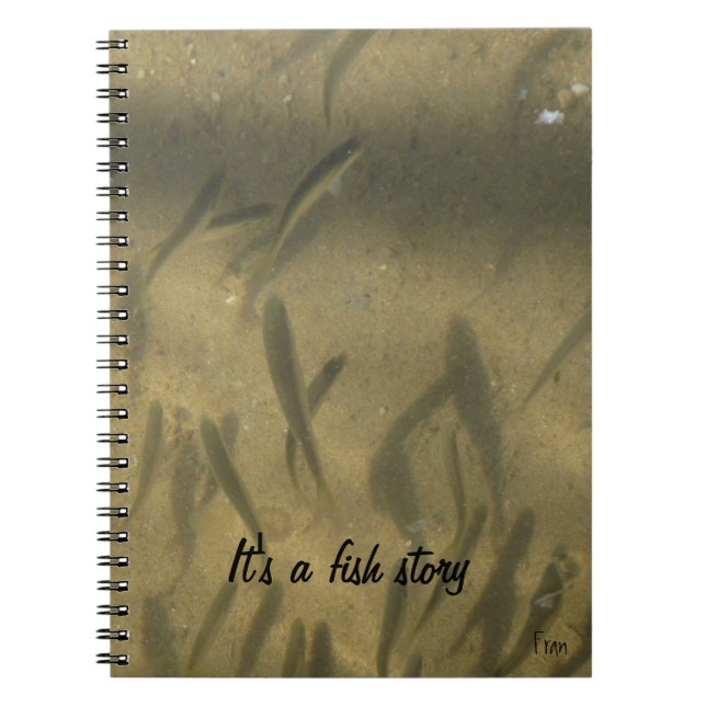 Cuaderno es una historia de peces (Frente)