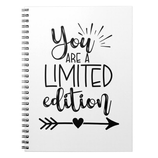 Cuaderno es una tarjeta de cumpleaños de edición limitada (Frente)