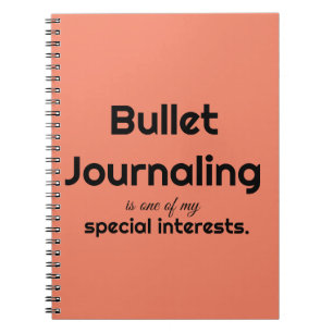Cuaderno ... es uno de mis intereses especiales