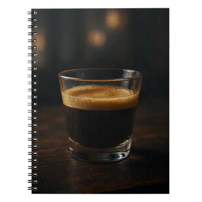 Cuaderno Esbozo de café - Portátil Softcover (Frente)