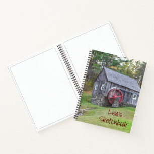 Cuaderno Esbozo de fresado de campo