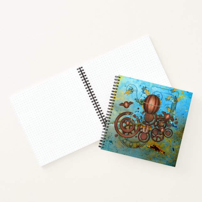 Cuaderno Esbozo de la colección de engranajes de vapor (Interior)