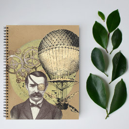 Cuaderno Esbozo de la colección Steampunk Gentleman