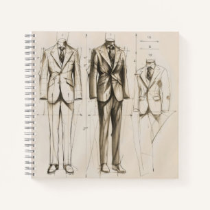 Cuaderno Esbozo de moda elegante