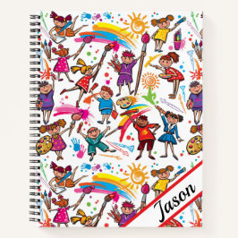 Cuaderno Esbozo de Personalizares para niños