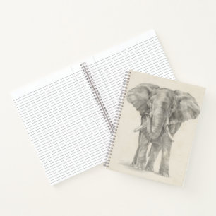 Cuaderno Esbozo elefante
