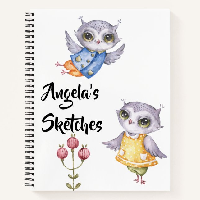Cuaderno Esbozo personalizado (Anverso)