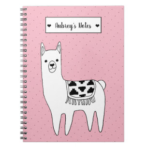 Cuaderno Esbozo y puntos de Llama blanca y negra
