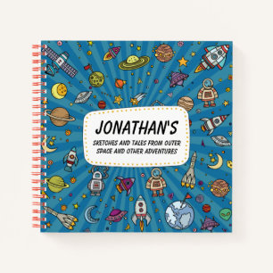Cuaderno Esbozos y cuentos desde el espacio ultraterrestre