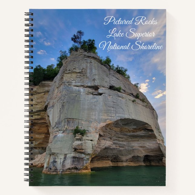 Cuaderno Escala nacional superior del lago Rocks (Anverso)