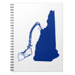 Cuaderno Escalada de hielo de Nuevo Hampshire